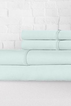 Ella Jayne Percale 300 Thread Count 4-Piece Sheet Set - Mint - Cal King at Nordstrom Rack