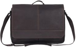 KENNETH COLE Single Gusset Flapover Colombian Leather Messenger Bag at Nordstrom Rack