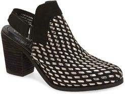 Moire Slingback Bootie