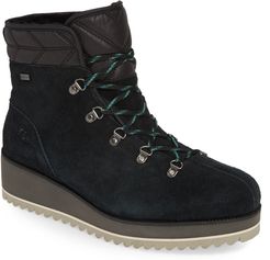UGG Birch Faux Fur Lined Waterproof Lace-Up Winter Bootie at Nordstrom Rack