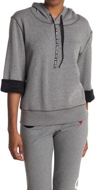 LOVE Moschino Reversible Sweatshirt With Hood at Nordstrom Rack