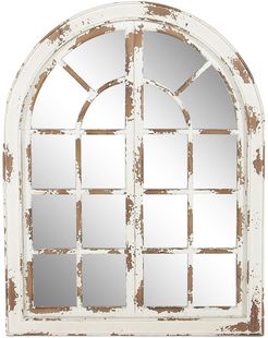 Willow Row Farmhouse Classic White Arched Window Design Decorative Wall Mirror at Nordstrom Rack