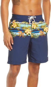 Baja Tropical On Track Swim Trunks