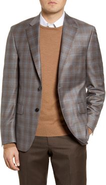 Peter Millar Flynn Classic Fit Plaid Wool Sport Coat at Nordstrom Rack