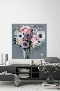 Marmont Hill Inc. Classic Flower Arrangement Painting Print on Wrapped Canvas - 40" x 40" at Nordstrom Rack