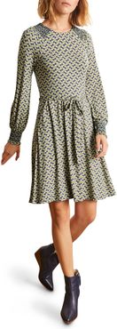 Grace Long Sleeve Jersey Dress