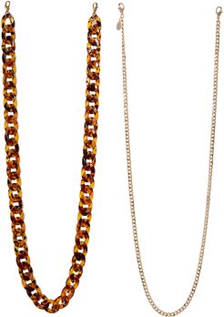 2-Pack Adult Face Mask Chains