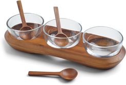 Cooper Triple Condiment Server