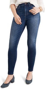 Plus Size Women's Madewell 10-Inch High Rise Skinny Jeans
