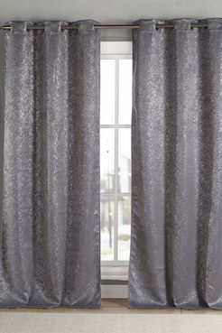 Duck River Textile Maddie Blackout Grommet Curtains 84" - Set of 2 - Grey at Nordstrom Rack