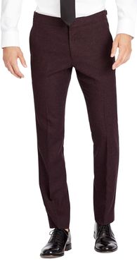 Bonobos Flat Front Wool & Cashmere Tuxedo Trousers at Nordstrom Rack