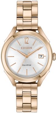 Citizen Women's Standard Stainless Steel Eco-Drive Watch, 34mm at Nordstrom Rack