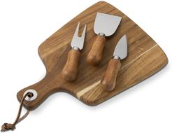 Say Cheese Paddle Cheese Board & Knife Set