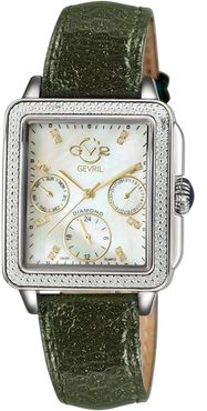 Gevril Women's Bari Sparkle Swiss Diamond Watch, 37mm - 0.0044 ctw at Nordstrom Rack