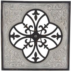Willow Row Traditional Square Wood and Iron Ornate Framed Wall Decor at Nordstrom Rack