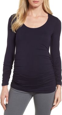 Scoop Neck Maternity Tee