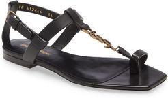 Power Cassandra Logo Toe Strap Sandal