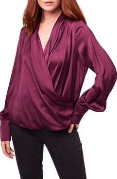 Mon Cheri Faux Wrap Top