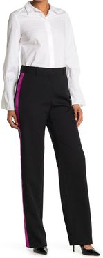 CALVIN KLEIN 205W39NYC Straight Leg Pant with Purple Trim at Nordstrom Rack