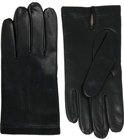 Cashmere Lined Lambskin Leather Gloves