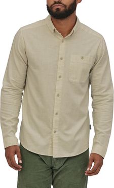 Vjosa River Pima Cotton Button-Down Shirt