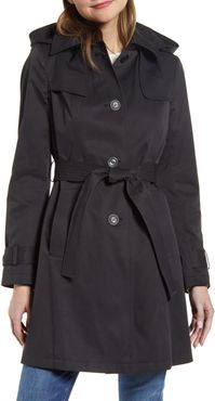 Belted Water Repellent Trench Coat