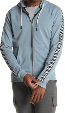 Sovereign Code King Checkered Trim Zip Hoodie at Nordstrom Rack