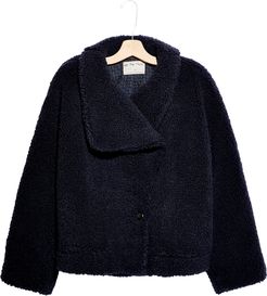 Izzy Wrap Teddy Coat