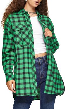 Casual Oversize Check Shirt
