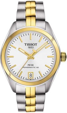 Tissot Women's PR 100 Powermatic 80 Watch, 33mm at Nordstrom Rack