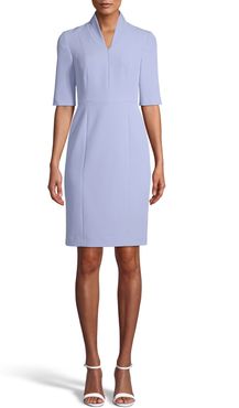 Zip Front Sheath Dress