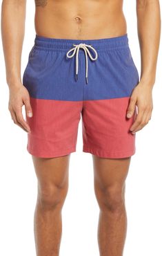 The Bayberry Colorblock Swim Trunks