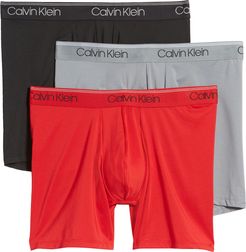 3-Pack Microfiber Boxer Briefs