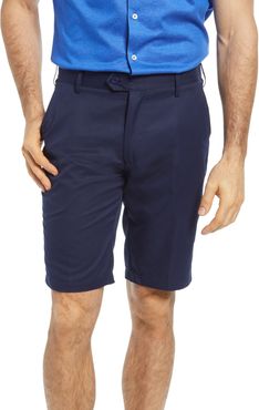 Big & Tall Bugatchi Shaped Fit Bermuda Shorts