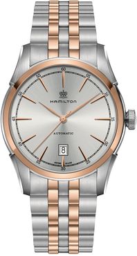 Hamilton Men's Two Tone Spirit of Liberty Bracelet Watch, 42mm at Nordstrom Rack
