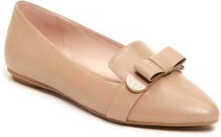 Taryn Rose Edith Bow Leather Flat at Nordstrom Rack