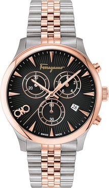 Duo Chronograph Two-Tone Bracelet Watch; 42mm