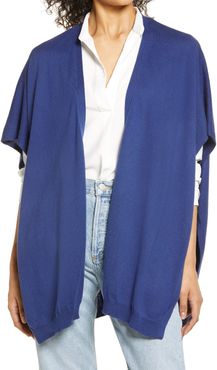 Jersey Ruana - Blue