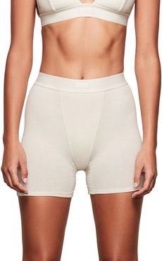 Plus Size Women's Skims Cotton Rib Boxers