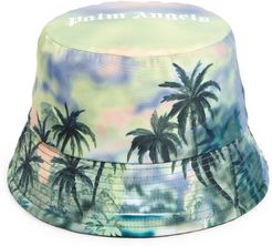 Paradise Print Logo Bucket Hat - None