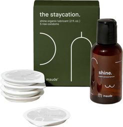 The Staycation Personal Lubricant & Condom Kit