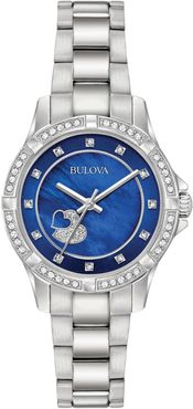 Bulova Women's Analog Quartz Crystal Bracelet Watch, 30mm at Nordstrom Rack