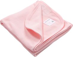 Thermal Knit Organic Cotton Receiving Blanket