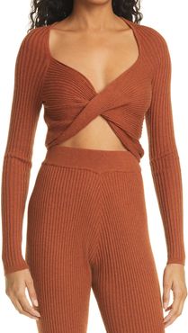 Jannetta Knit Crop Top