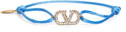 Valentino Vlogo Signature Pave Cord Bracelet