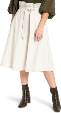 Plus Size Women's Eloquii Belted Skirt