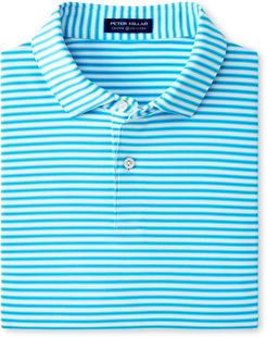 Music Stripe Short Sleeve Performance Polo