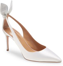 Bow Tie Pointed Toe Pump
