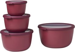 Cirqula Set Of 4 Storage Bowls