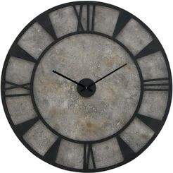 Willow Row Farmhouse Distressed Iron & Wood Round Wall Clock at Nordstrom Rack